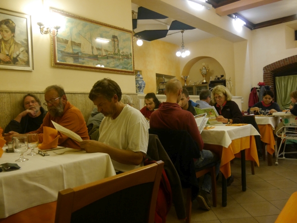 Abendessen Piacenza Po 2017