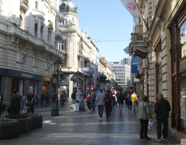 Belgrad downtown 2017