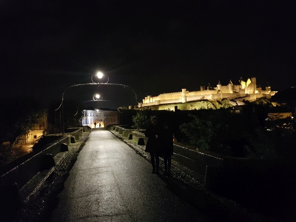 Carcasonne bei Nacht Midi 2018