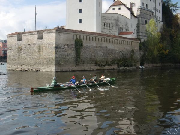Einfahrt in die Ilz Donau 2021