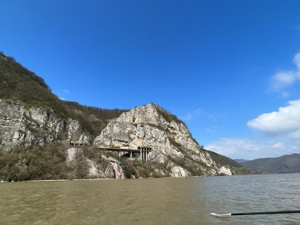 Eisenes Tor Ruderboot Donau 2023