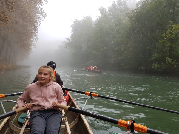 Johanna Jonathan Canal du Midi 2018 im Nebel
