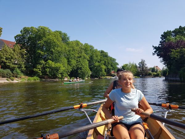 Johanna in Brandenburg Ruderboot 2019