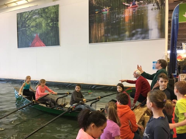 Kinderrudern am Donnerstag Messe Boot und Fun 2016