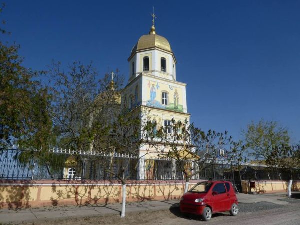 Kirche in Sarichoi Donau 2019