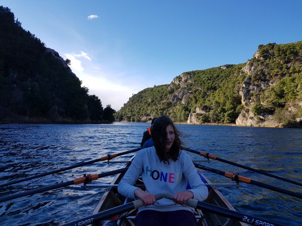 Krka Canyon die Frisur sitzt Kroatien 2018