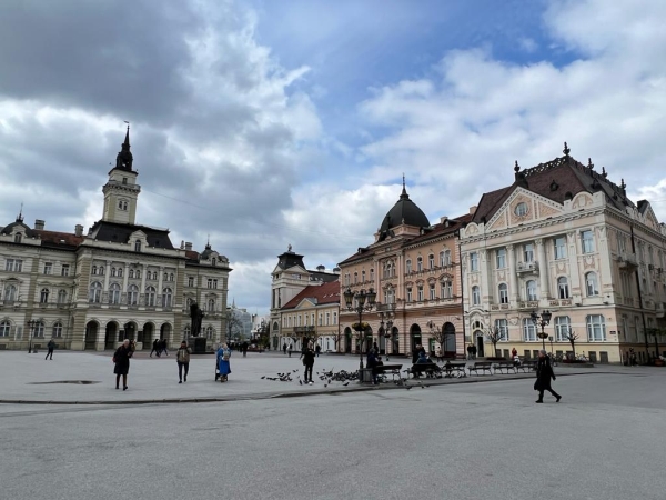 Novi Sad Innenstadt DOnau 2023
