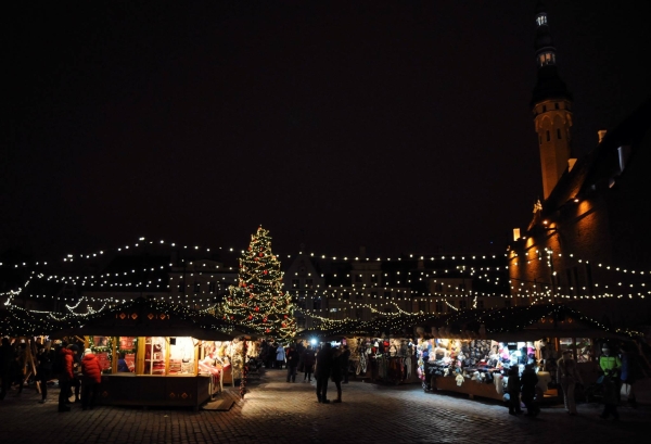 Tallinn Weihnachtsmarkt 2017