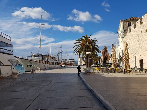 Trogir Uferpromenade Kroatien 2019