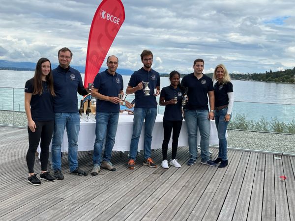 Siegerehrung Genfer See Marathon Novizen 2022