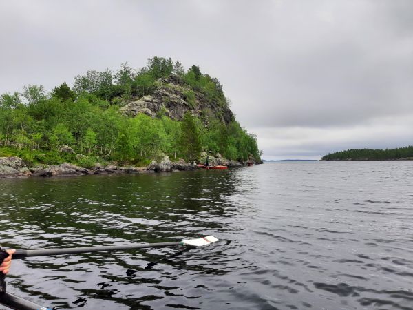 Ukko Felseninsel im Inari See 2022