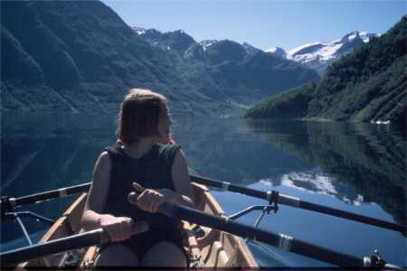 Fjord Norwegen Wanderfahrt Wanderrudern Rudern 
