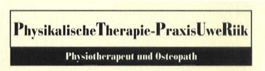 physiotherapeut uwe riik Logo